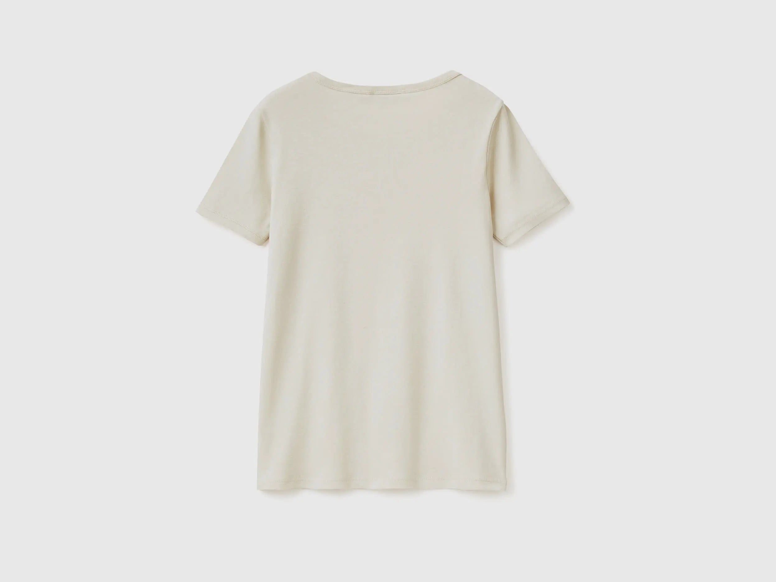 T-Shirt in 100% Cotton with Glitter Print Logo_3GA2E16A2_152_04