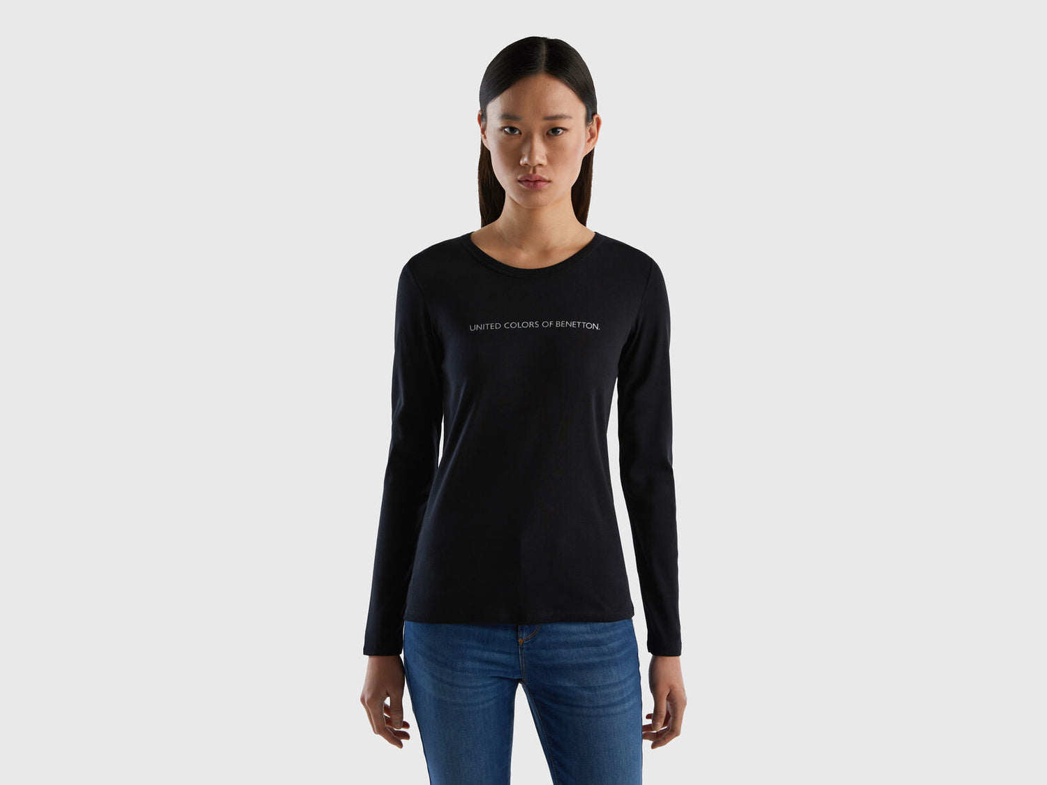 100% COTTON LONG SLEEVE T-SHIRT