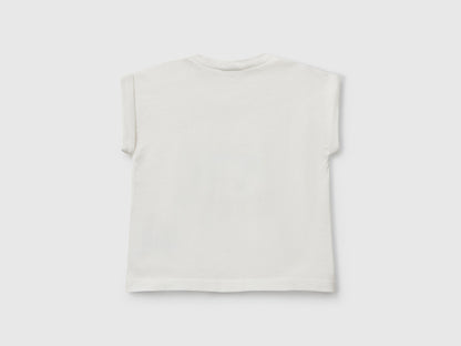 Benetton_Short Sleeve T-Shirt with Print_3I1XA106A_074_02