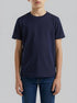 Benetton Dark Blue Boys Short Sleeve T-Shirt Cotton SKU: 3I1XC109W_252 Image 00