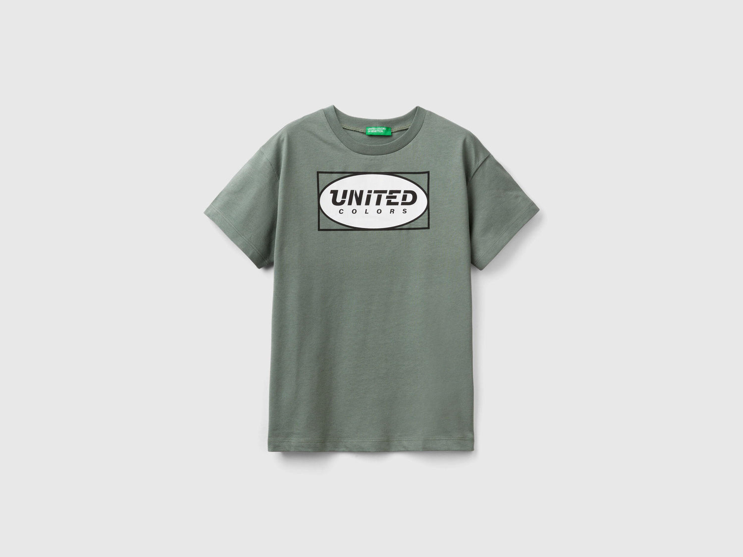100% Organic Cotton T-Shirt With Logo_3I1XC10IL_1G1_01