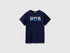 100% Organic Cotton T-Shirt With Logo_3I1XC10IL_252_01