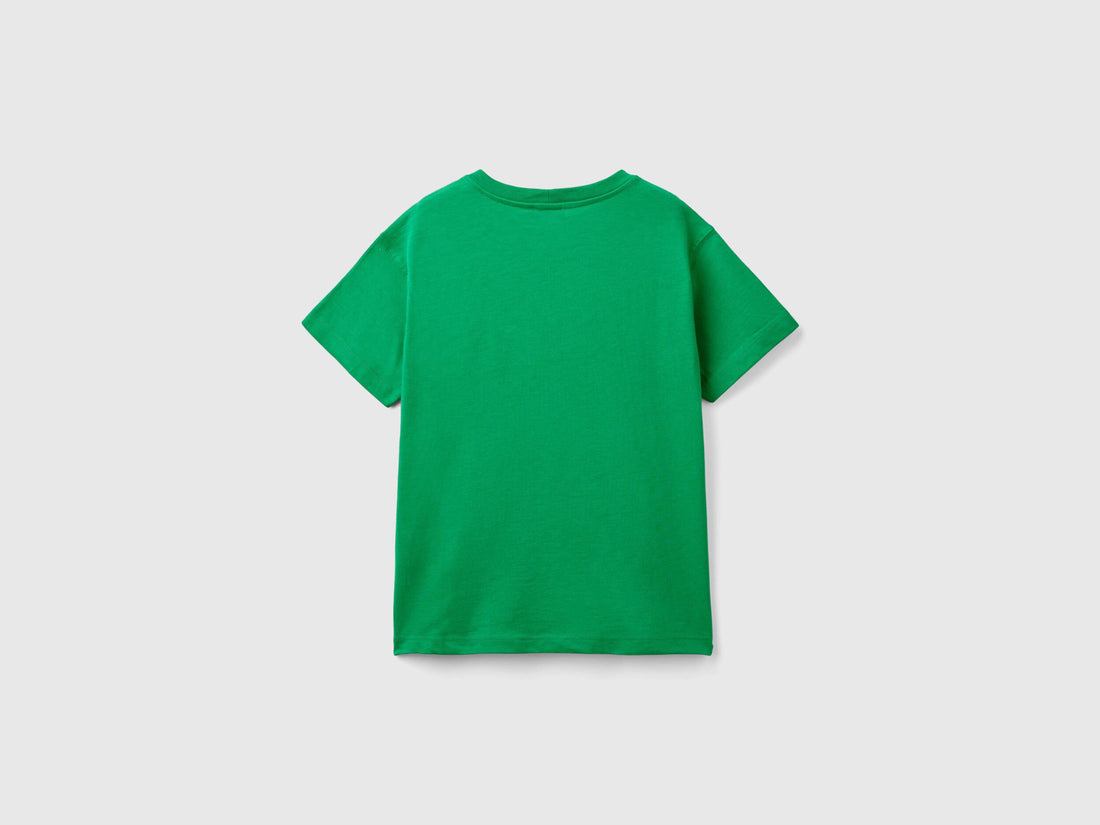 Short Sleeve T-Shirt In 100% Organic Cotton_3I1XC10JL_108_02