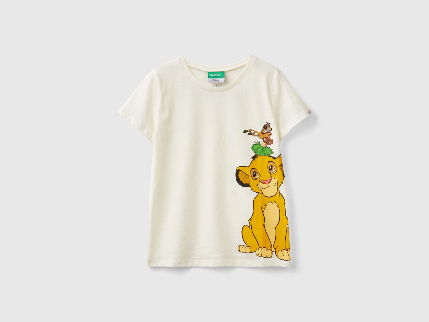 Cream White ©Disney Simba And Timon T-Shirt_3I1XC10LK_036_01