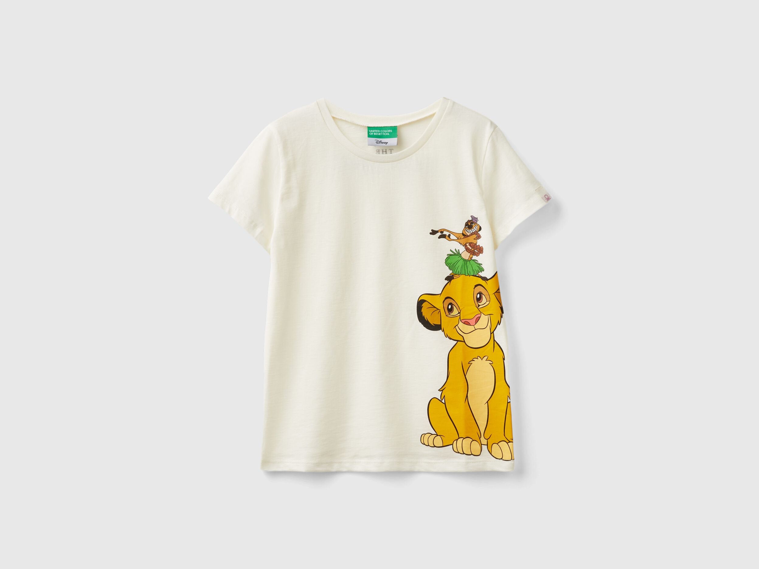 Cream White ©Disney Simba and Timon T-Shirt_3I1XC10LK_036_01