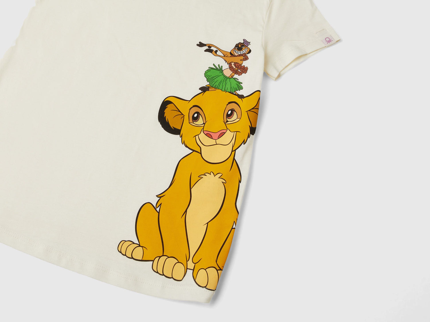 Cream White ©Disney Simba And Timon T-Shirt_3I1XC10LK_036_03