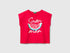 Benetton_T-Shirt with Print and Sequins_3I1XC10P0_02E_01