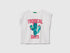 Benetton_T-Shirt with Print and Sequins_3I1XC10P0_101_01