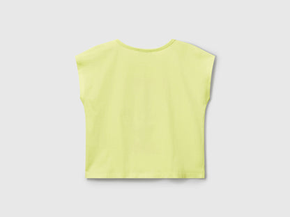 Benetton_T-Shirt with Print and Sequins_3I1XC10P0_18A_02