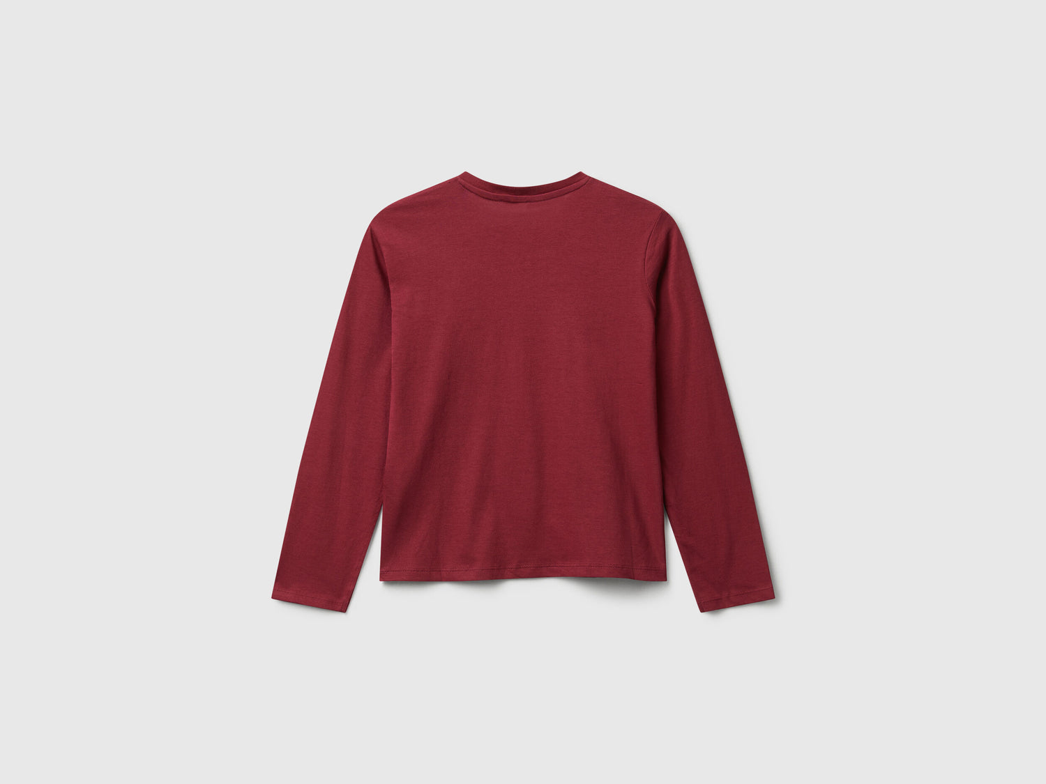 Benetton_Creamy White_Cotton T-Shirt with Sequins_3I1XC10QJ_074_02