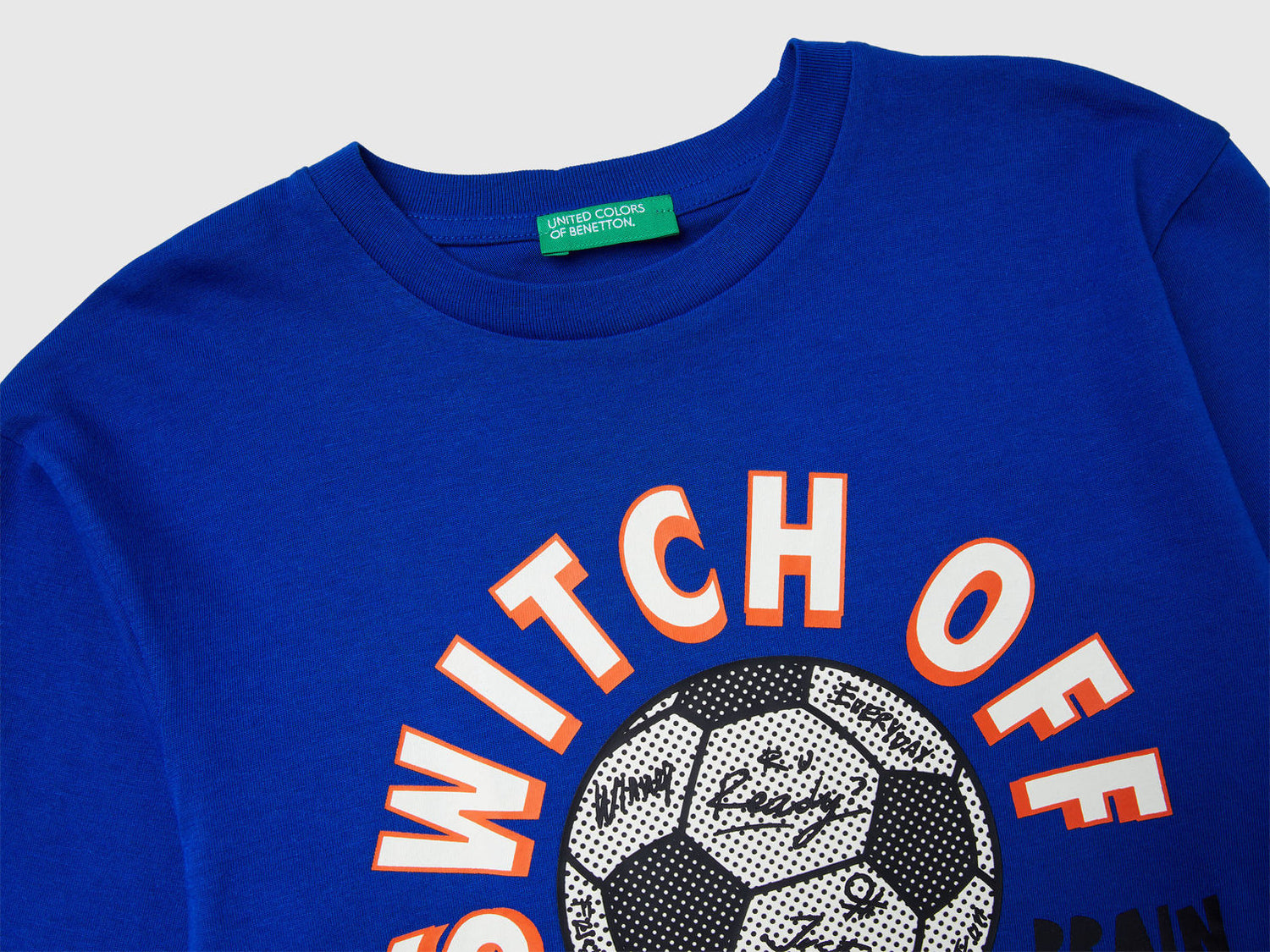 Benetton_Bright Blue_T-Shirt with Print_3I1XC10QR_19R_03