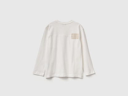 Benetton_Creamy White_T-Shirt with Bold Print_3I1XC10QS_074_02