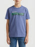 Benetton Light Blue Boys T-Shirt with Logo SKU: 3I1XC10S4_05N Image 00