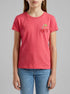 Benetton Plum Girls T-Shirt with Glitter Print SKU: 3I1XC10S6_12E Image 00