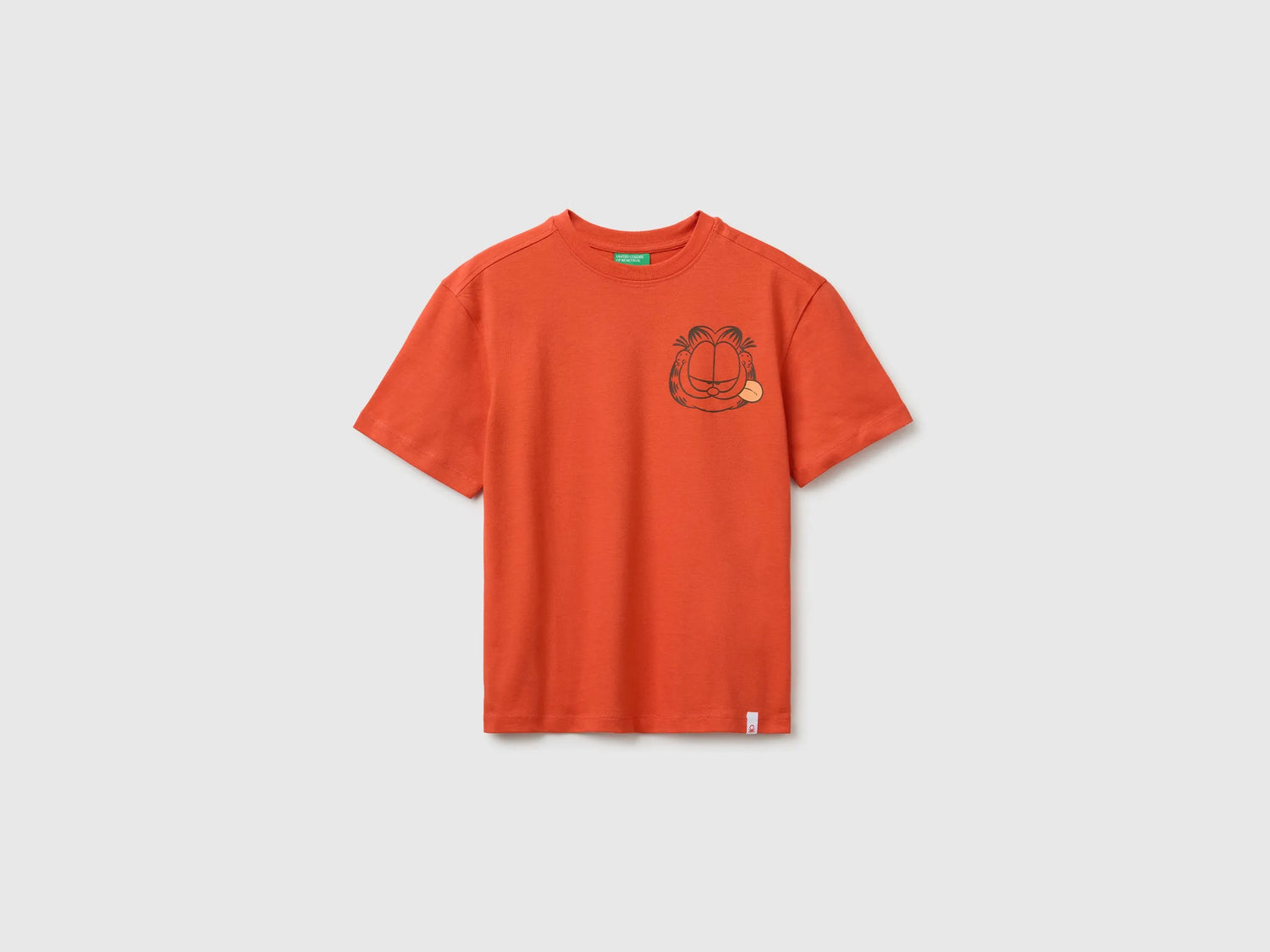 Benetton Red Boys Garfield T-Shirt SKU: 3I1XC10TK_34Y Image 01