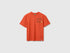 Benetton Red Boys Garfield T-Shirt SKU: 3I1XC10TK_34Y Image 01