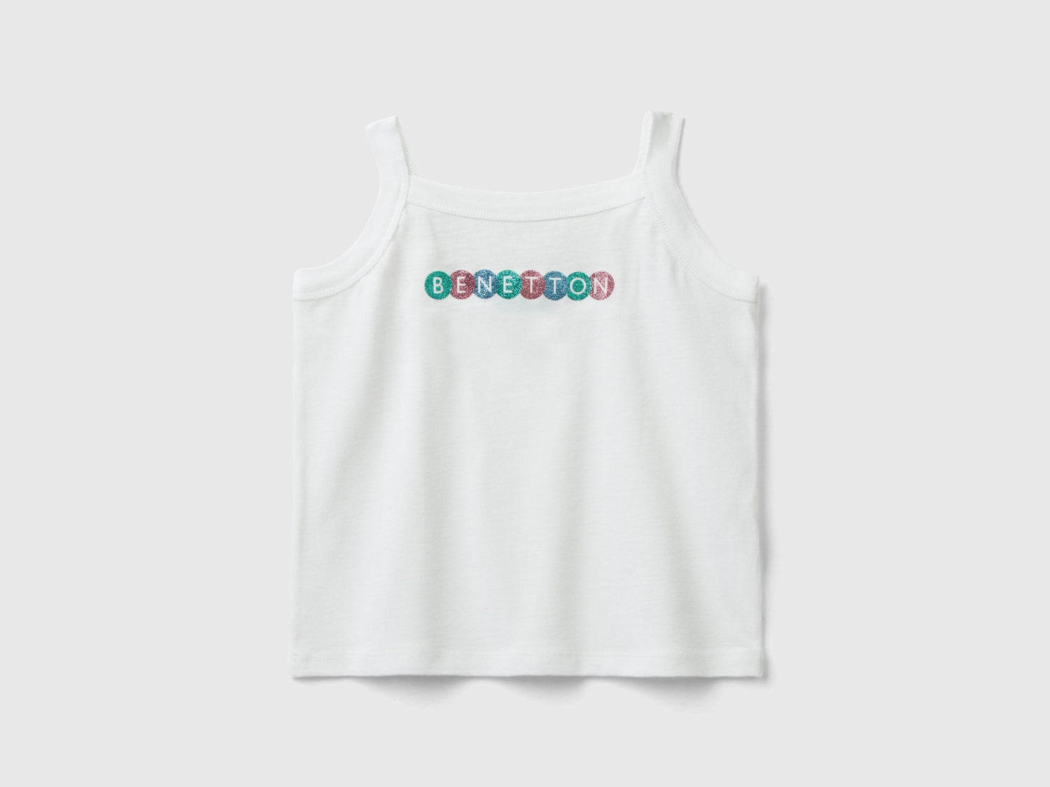 Tank Top With Glittery Logo Print_3I1XCH01E_101_01