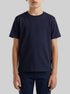 Benetton Dark Blue Boys Pure Cotton T-Shirt SKU: 3I1XG106Z_252 Image 00