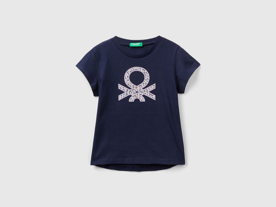 T Shirt In Organic Cotton With Embroidered Logo_3I1Xg10Er_252_01