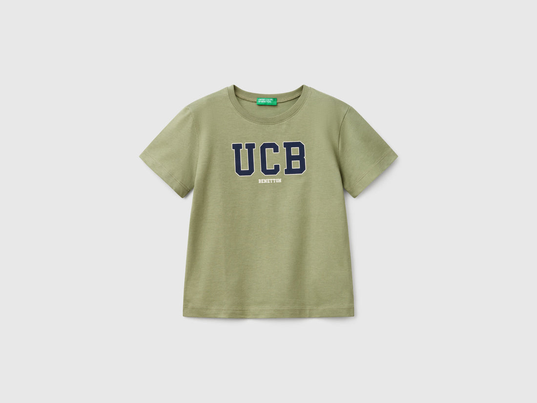 Benetton_T-Shirt with Logo Print_3I1XG10HT_26K_01