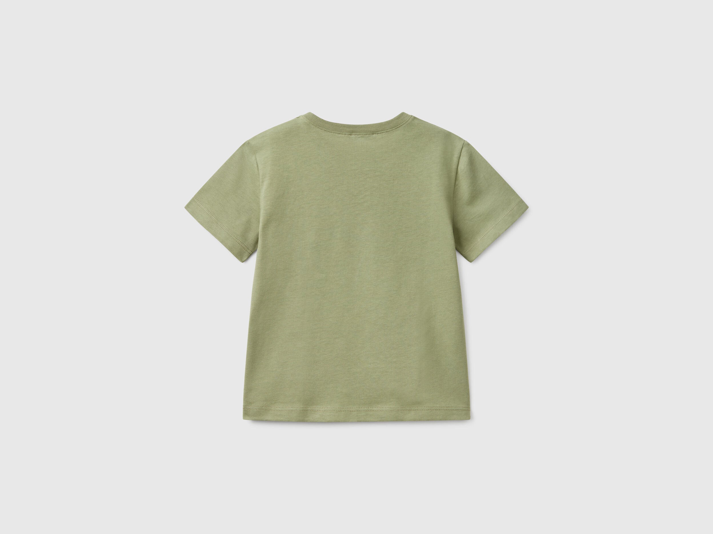 Benetton_T-Shirt with Logo Print_3I1XG10HT_26K_02