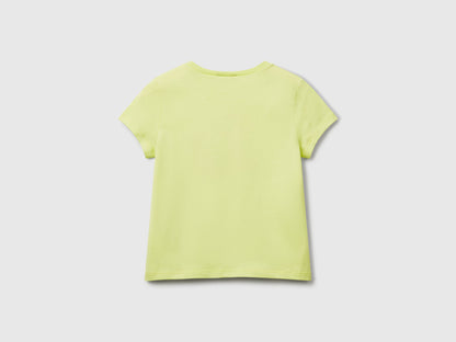 Benetton_Regular Fit T-Shirt with Glitter_3I1XG10JJ_18A_02