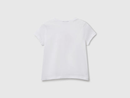 Benetton_Regular Fit T-Shirt with Glitter_3I1XG10JJ_901_02