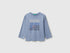 Benetton_Light Blue_T-Shirt with Logo Print_3I1XG10JZ_0W2_01