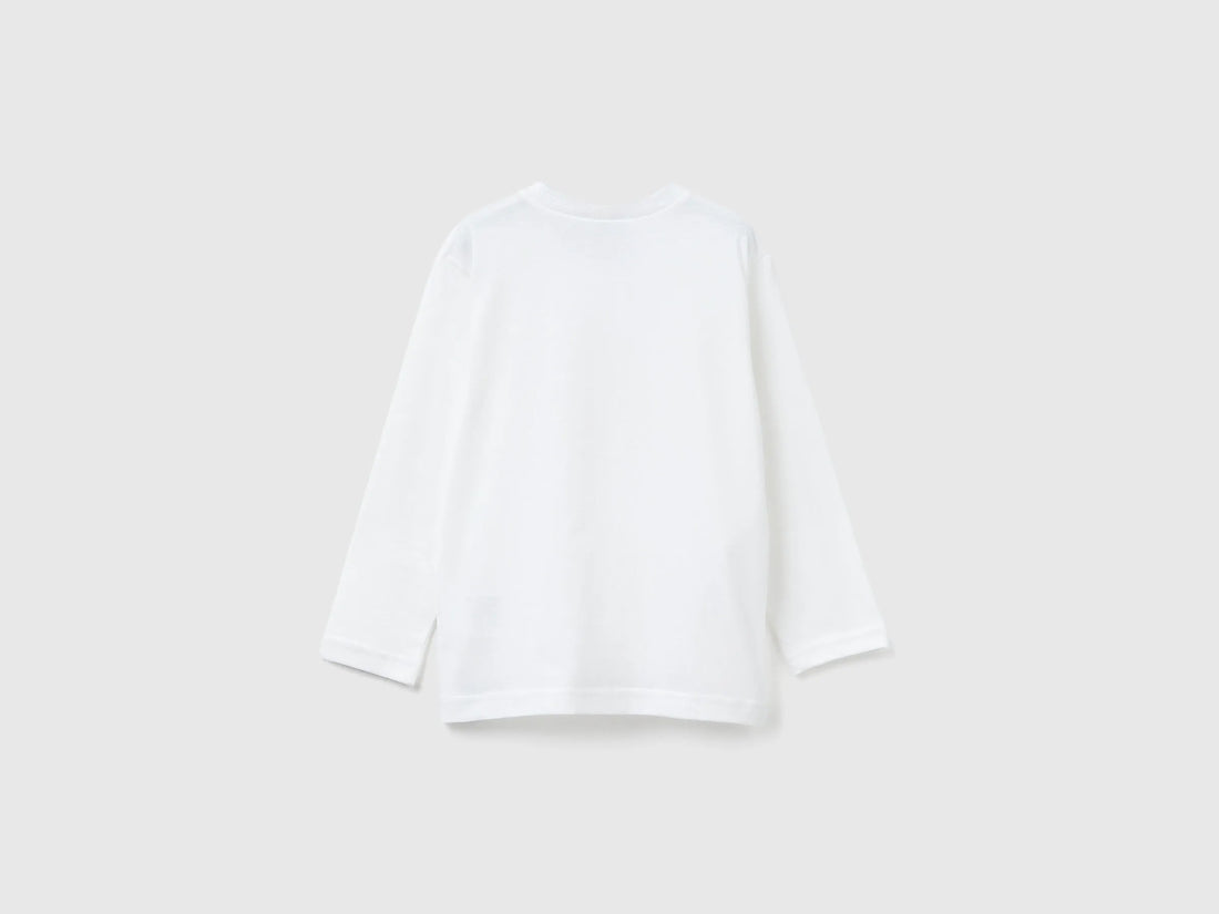 Benetton_Creamy White_T-Shirt with Bluey ©Ludo Studio Print_3I1XG10KH_074_02