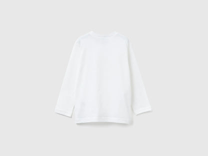 Benetton_Creamy White_T-Shirt with Bluey ©Ludo Studio Print_3I1XG10KH_074_02