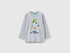 Benetton_Light Gray_T-Shirt with Bluey ©Ludo Studio Print_3I1XG10KH_501_01