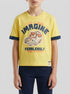 Benetton Yellow Boys Organic Cotton T-Shirt with Print SKU: 3I1XG10LZ_1C7 Image 00
