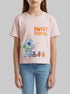 Benetton Pink Girls T-Shirt with ©Disney Lilo & Stitch Print SKU: 3I1XG10MO_25F Image 00