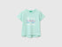 Benetton Multi-Color Girls T-Shirt with Print and Embroidery SKU: 3I1XG10N1_0E6 Image 01