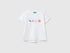 Benetton Multi-Color Girls T-Shirt with Print and Embroidery SKU: 3I1XG10N1_101 Image 01
