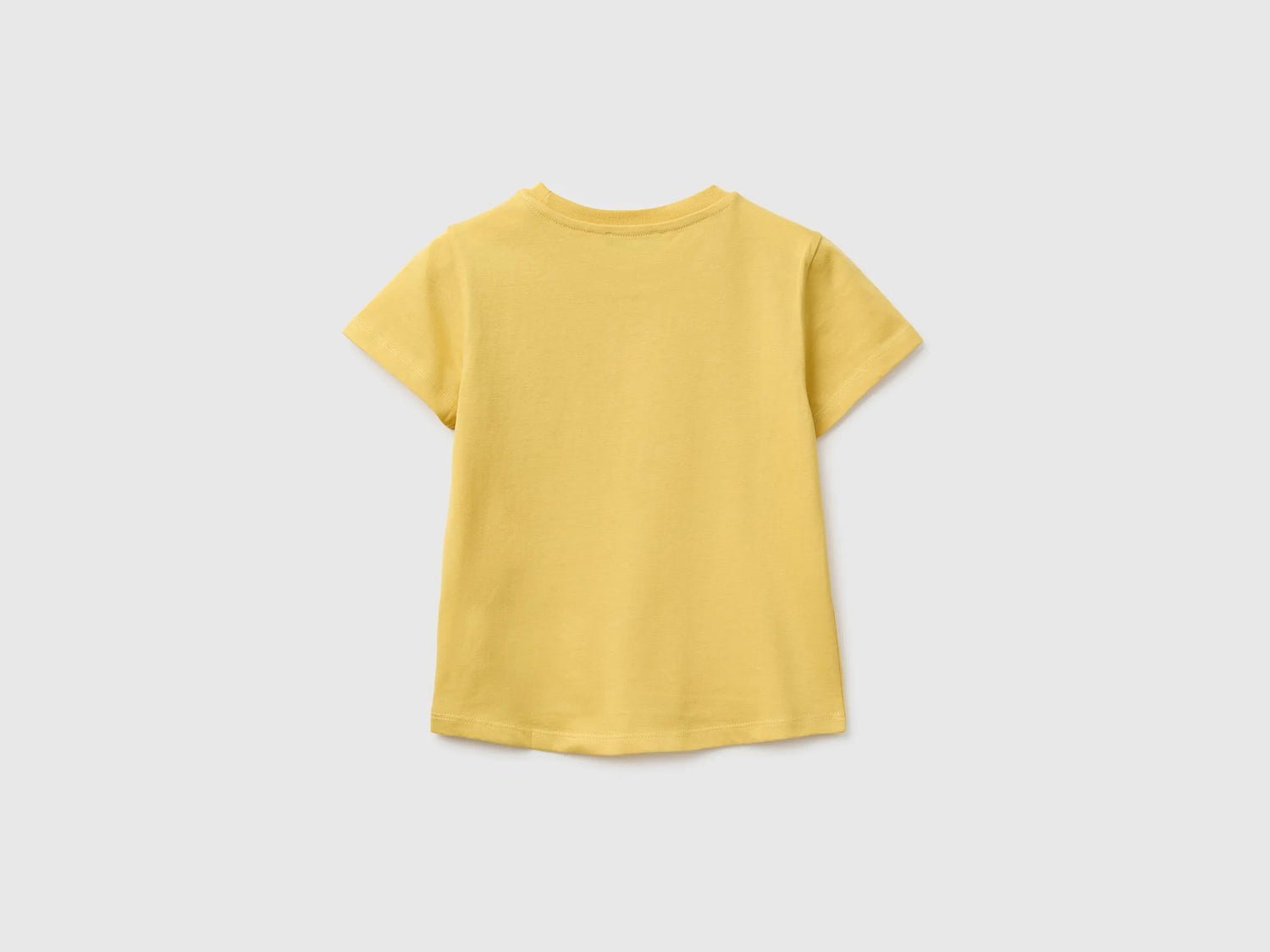 Benetton Multi-Color Girls T-Shirt with Print and Embroidery SKU: 3I1XG10N1_22R Image 02
