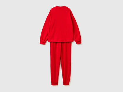 Benetton_Red_Minnie Mouse ©Disney Fleece Pyjamas_3I473P04F_2Z4_02