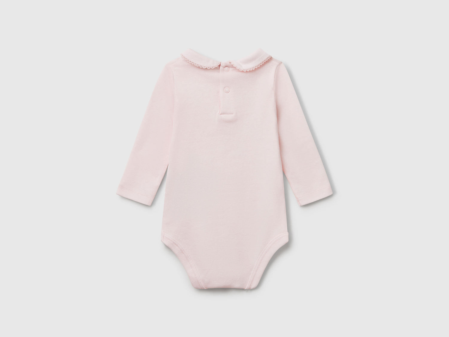Beneton_Bodysuit with Collar in Cotton_3I9WAB00R_00H_02