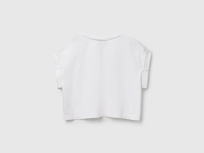 Benetton_T-Shirt with Macrame Pocket_3IFVD10AF_101_04