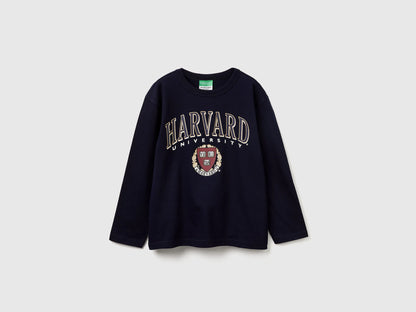 Benetton_Dark Blue_Crew Neck Sweatshirt ©Harvard University_3IVWC10PW_016_01
