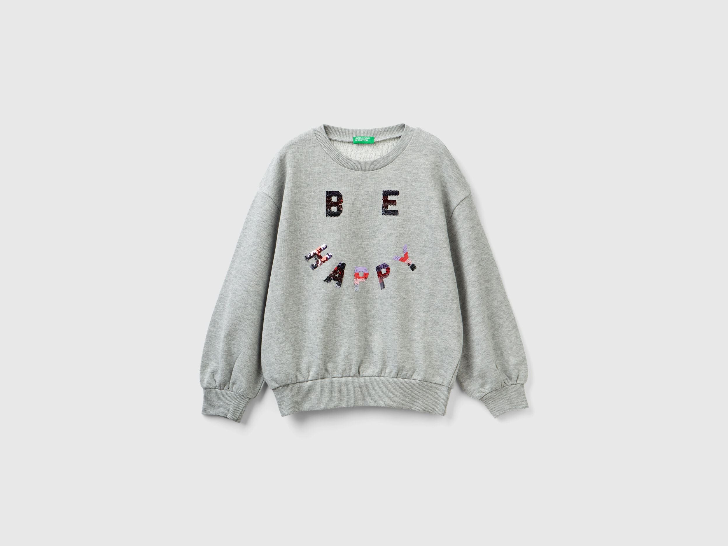 Sweatshirt With Reversible Sequins