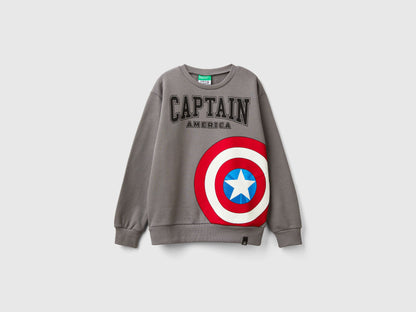 Gray ©Marvel Capitan America Sweatshirt_3J68C10MK_00W_01