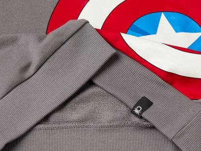 Gray ©Marvel Capitan America Sweatshirt_3J68C10MK_00W_03