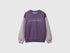 Benetton_Violet_Sweatshirt with Glittery Logo Print_3J68C10Q0_902_01