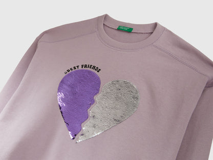 Benetton_Lavender_Sweatshirt with Sequins_3J68C10QI_0W1_03