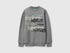 Benetton_Dark Gray_Sweatshirt with Slogan Print_3J68C10QK_507_01