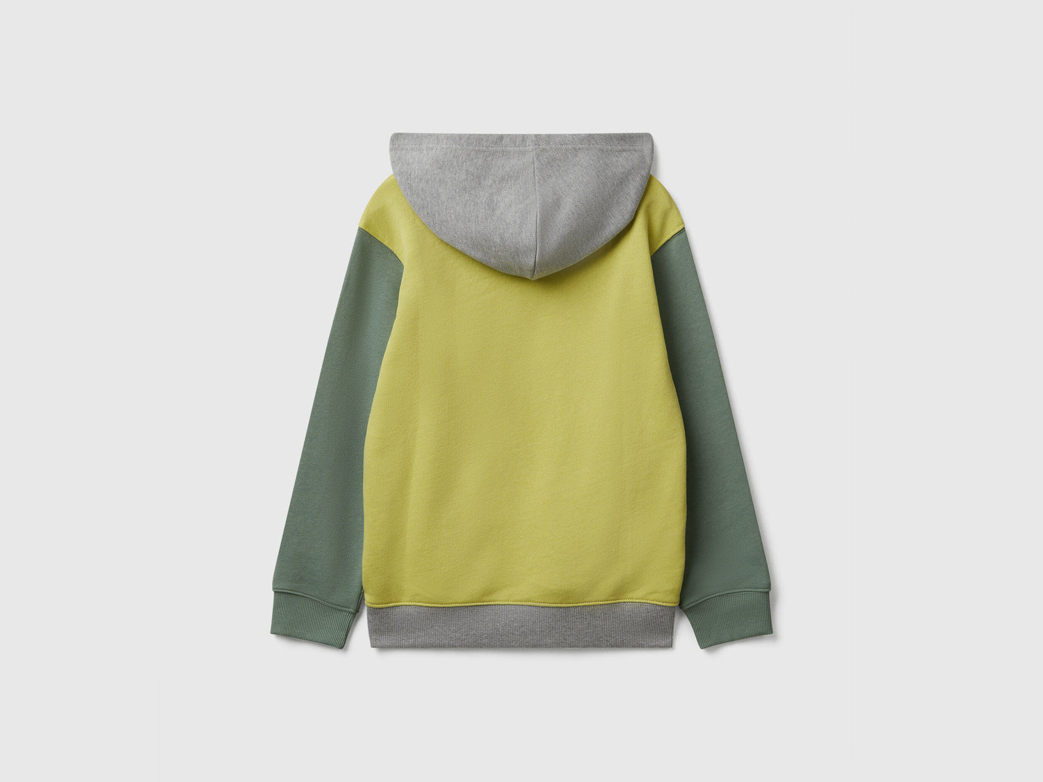 Benetton_Olive Green_Hoodie in Cotton_3J68C204V_903_02