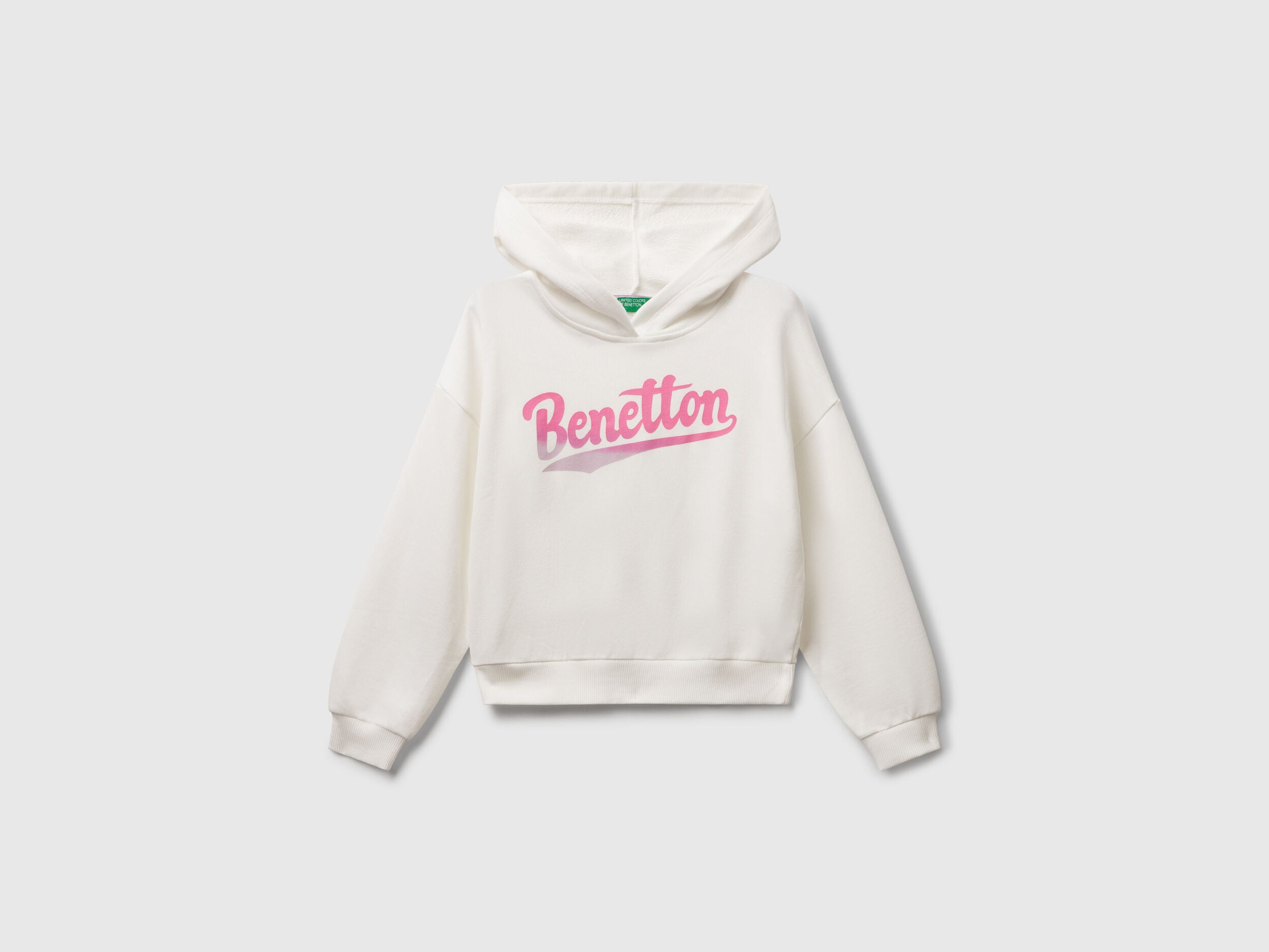 Benetton_Creamy White_Sweatshirt with Print_3J68C204W_074_01
