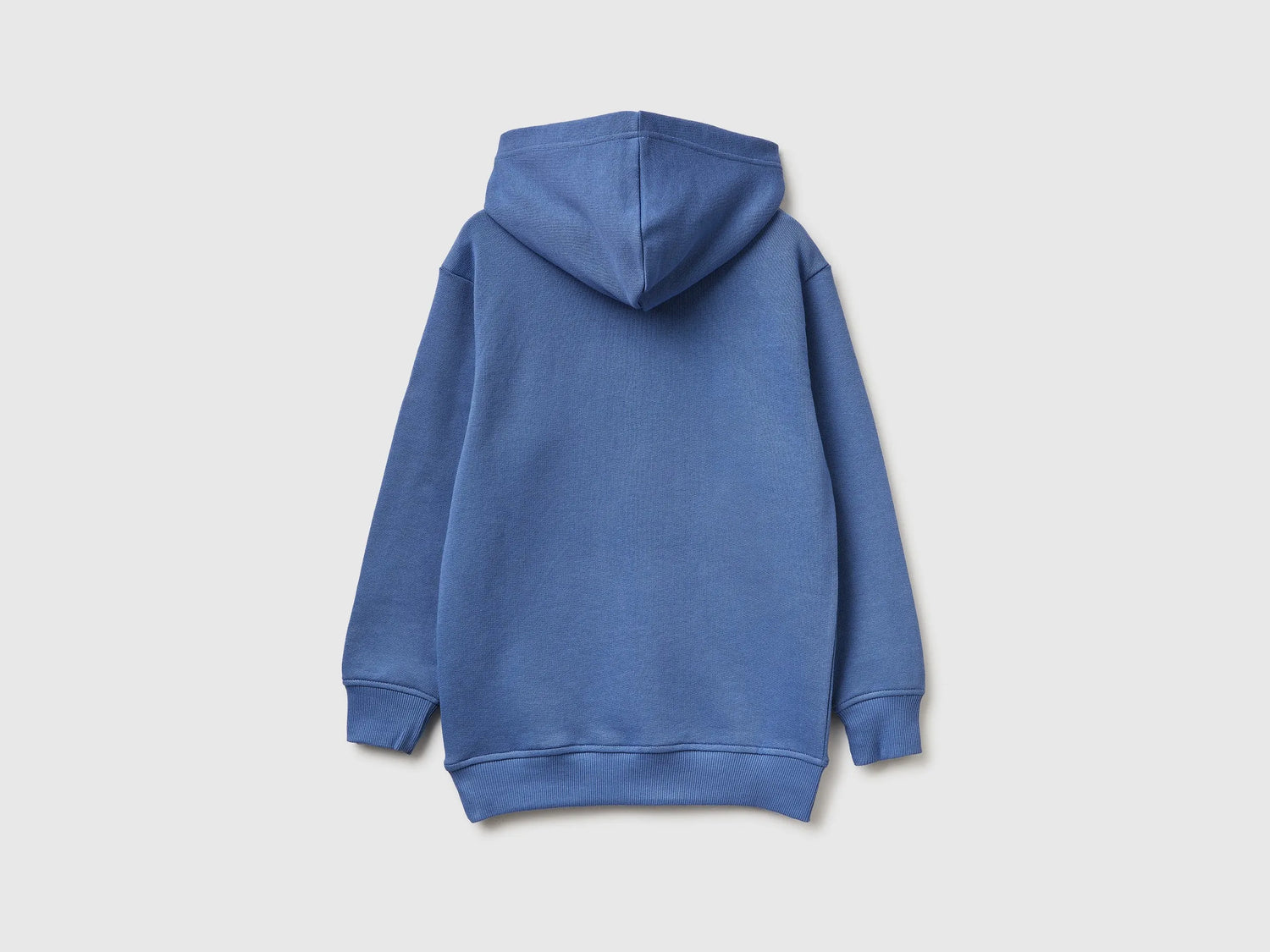 Benetton Air force blue Boys Sweatshirt with Logo SKU: 3J68C205K_05N Image 02