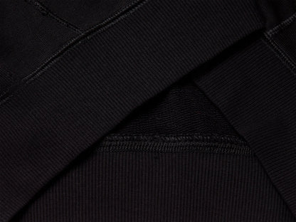 Benetton Black Boys Pure Cotton Sweatshirt with Zipper SKU: 3J68C501B_100 Image 03